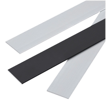 Dianjuege curved floor plank shaping edge skirting line can be bent wall sticker edge metal base line gray