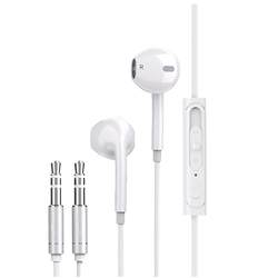 Computer headphones Wired notebook Ear -in -ear with microphone two -in -one 3 -meter -long long -standing game USB sound quality