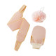 Thickened and widened bath towel set, lathering and mud rubbing is painless