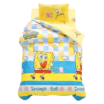 Maternelle Petite couche de coton Trois ensembles de coton pur coton quilted avec coussin de base coussin enfilé dans le jardin Six ensembles