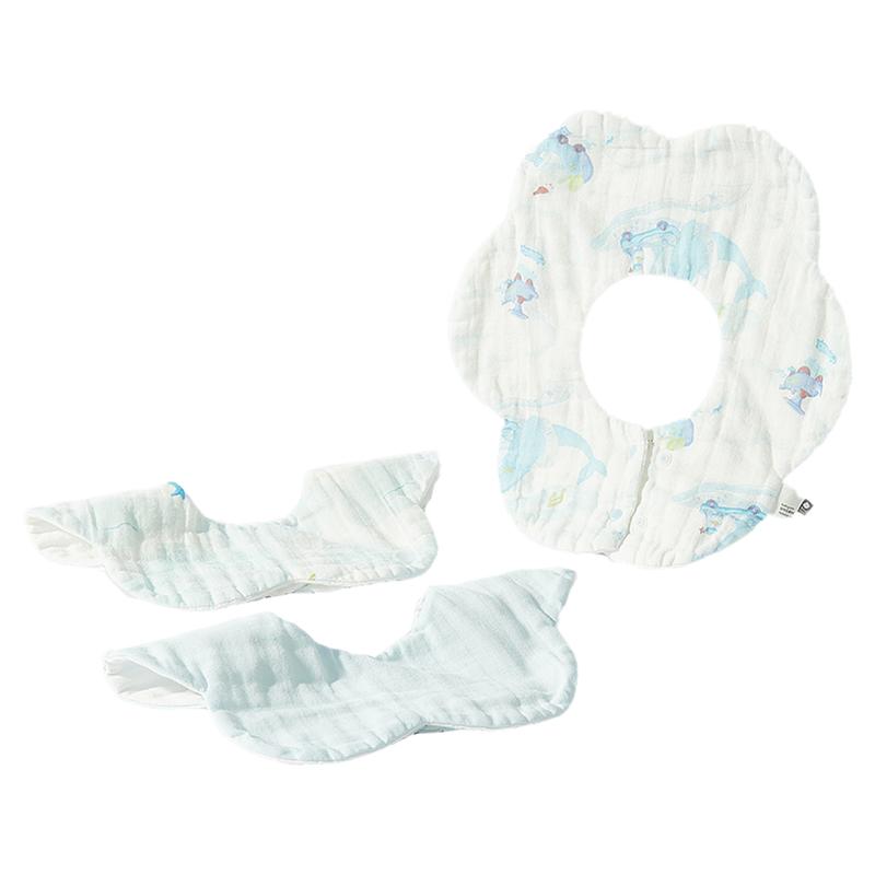 Babycare gauze petal bib cotton