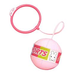 ເຄື່ອງຫຼີ້ນເດັກນ້ອຍໂດດບານກະພິບ bounce ball luminous elastic ball foot ring set foot bouncing exercise for boys and girls