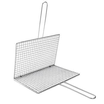 Food grade stainless steel barbeque mesh vegetable clips commercial