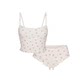 ໂຊຟາທ້າຍອາທິດ Kardashian Pure Desire Floral Suspender Shorts