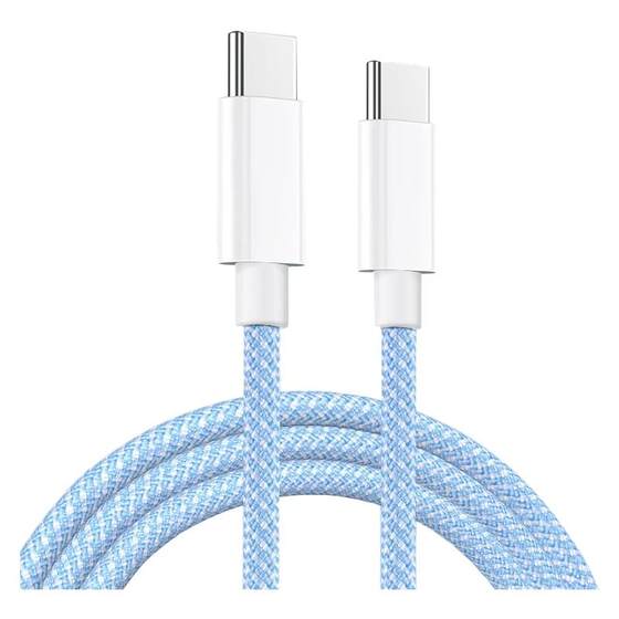 
Dual typec data cable double head pd66w fast charging cable ctoc charger cable suitable for Huawei mate60pro Android tablet tapyc two-port tapec mobile phone 6a flash charging cable tpc 2 meters