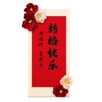 Internet celebrity wedding room custom kt board wedding door welcome sign sign layout decoration set complete wedding supplies