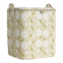 Storage bag home wardrobe clothes quilt fabric storage basket large capacity waterproof and moisture-proof clothing packing bag