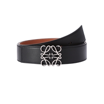 (Self-operated) LOEWE mens and womens same Anagram buckle double-sided belt 4cm 515 01 010