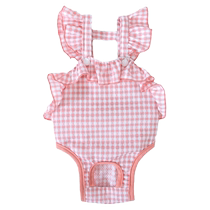 Female dog menstrual pants small dog Teddy Bichon anti-male dog harassment pet menstrual period lace aunt pants sanitary napkin