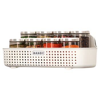 Ozo seasoning storage rack with no nail storage space
