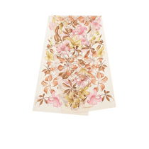 (Self-operated) Ferragamo womens silk rectangular scarf 155x40cm 320825