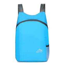 Foldable Travel Outdoor Backpack, Sports Student Large-Capacity Ultra-Light Portable Water-Repellent School Bag for Men and Women