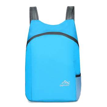 Foldable backpacks with waterproof
