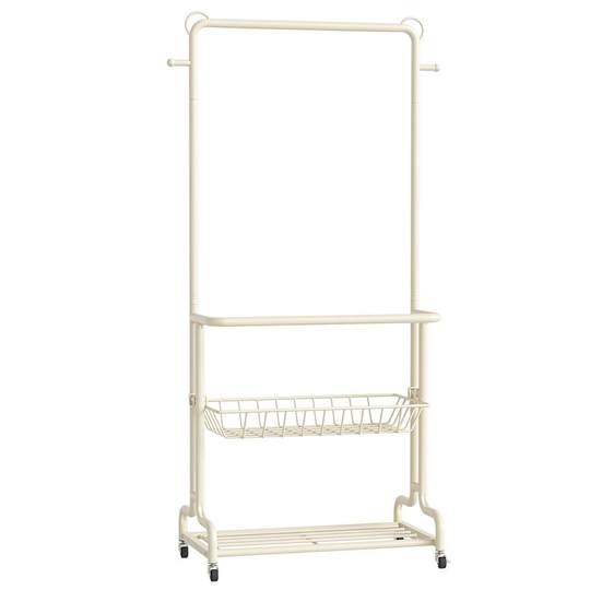 Напольная вешалка для одежды в спальне, вертикальная вешалка для одежды