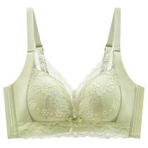 Hengyuanxiang underwear womens push-up small breasts show big lift anti-sagging thin three-dimensional hole cup lace sexy bra