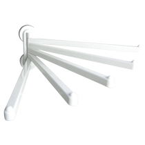 (Self-operated) Korean bathroom towel rack toilet punch-free storage rack multi-functional rotatable storage rack