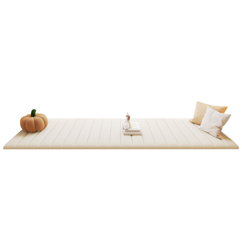 Flat style teddy velvet bay window mat professionally customized
