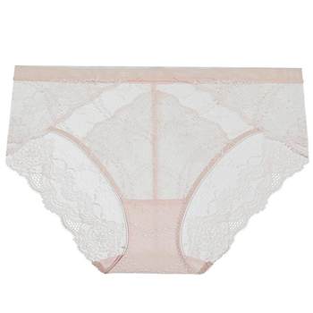Adore body spring dance panties women's cotton bottom lace mid-waist boxer briefs ad230441