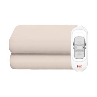 彩虹电热毯单人电褥子双人双控调温定时宿舍家用电热毛毯官方正品