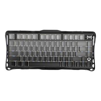 Gravity planet three-mode mechanical keyboard side engraved aluminum alloy