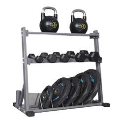 Gym Multifunctional Personal Training Equipment Storage Rack Kettlebell Medicine Ball Olympic Barbell Plate Rack Dumbbell Rack