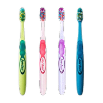 Jordan adolescent children soft hair toothbrushes big children fine soft hair toothbrushes 9-10-12 years old 4 clothes