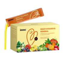 (Self-operated) inne rainbow strips of multi-dimensional zinc for infants and children multivitamin to improve self-protection and strong resistance 30 strips