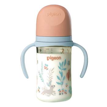 Natural and realistic 3rd pair handle ppsu pigeon baby bottle