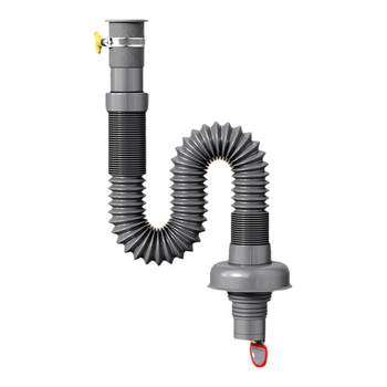 Retractable wash basin drain pipe