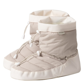 Zhongaiwuyuan Dance Warm Shoes Ballet Fleece-Lined Dance Boots for Women Adults Non-Tiring Winter New Dance Cotton Shoes