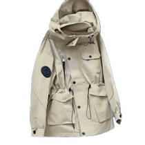 Jacket jacket for women in autumn and winter new style European fashion high-end mid-length waist slimming workwear quilted windbreaker