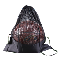 Basketball bag childrens backpack football mesh bag mesh bag storage bag student training ball bag portable ball bag