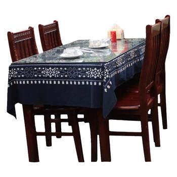 Wuzhen blue printed tablecloth batik tv full cotton Wuzhen blue printed tablecloth batik tv full cotton