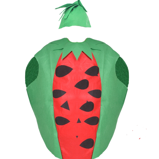 Children's environmental protection June 1st performance costume show fruits and vegetables