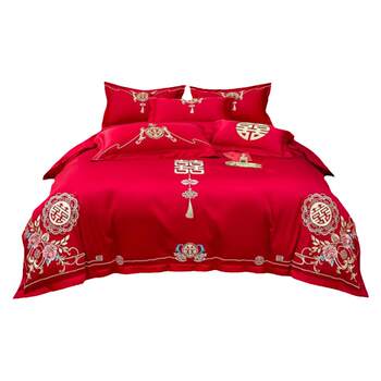 Xiaohongshu master recommends hot wedding four-piece set