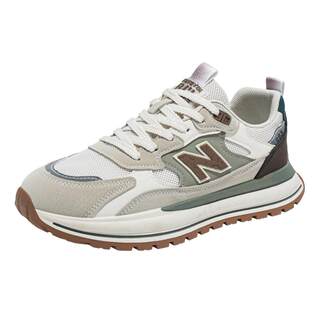 男鞋秋季网面透气百搭休闲运动阿甘鞋青少年跑步防滑增高老爹潮鞋