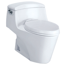 TOTO bathroom household type flushing smart glazed water-saving one-piece toilet flush toilet CW923 (04-A)