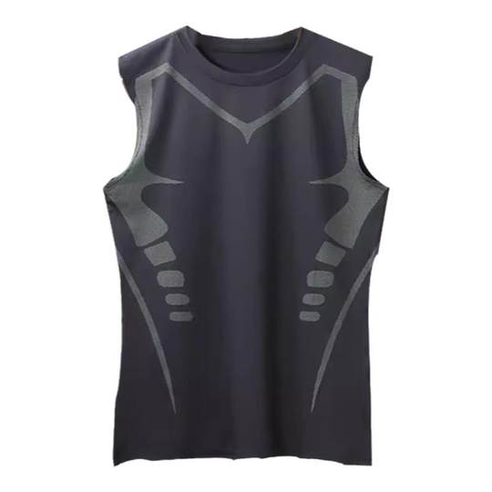 Men's vest swimsuits, hot spring swimsuits, tops, boys' sun protection, swimming, beach surfing, embarrassment, quick-drying suit