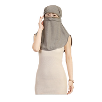Silver anti-radiation hood hood for playing with mobile phone and computer full face neck chest and breast mask anti-blue light breathable