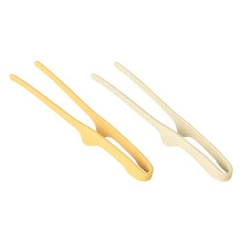 Carrot silicone clip steak clip kitchen food clip barbecue clip barbecue clip extended food clip anti-scalding household