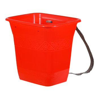 Back basket plastic thickened agricultural back basket large storage bucket