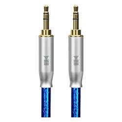 Kaibol 단결정 구리 은도금 3.5mm 오디오 케이블 남성-남성 휴대 전화 자동차 컴퓨터 hifi 스피커 케이블 특수 증폭기 연결 케이블 aux 자동차 6n 오디오 케이블 헤드셋 발열 헤드폰 케이블