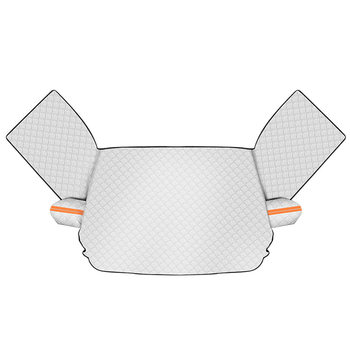 Car snow cover, front windshield, sun protection sunshade, winter anti-freeze and anti-frost cover, snow cover, cloth car cover