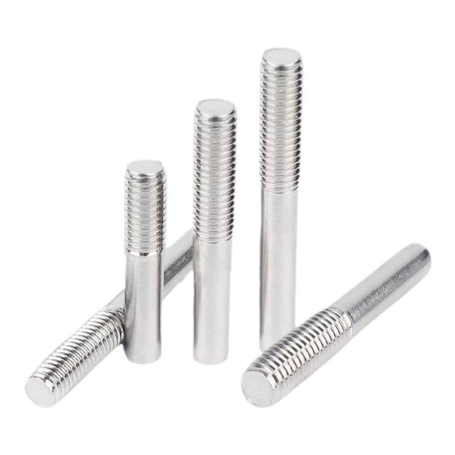 One-end single-head extended screw
