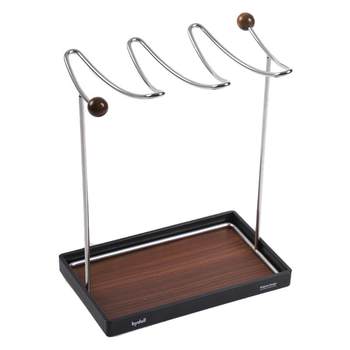 Retro solid wood hair accessories storage rack dressing table storage rack