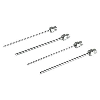 Stainless steel long needle type air blowing nozzle machine tool high pressure universal blowing nozzle trunk tower linear water needle water spray nozzle