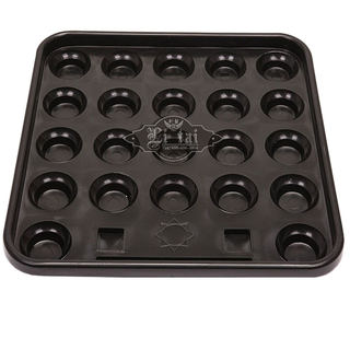 A complete collection of snooker box supplies and auxiliaries
