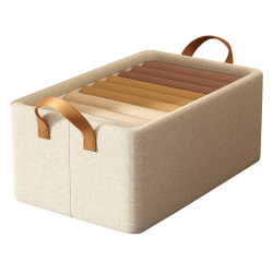 8 clothes storage box household layered steel frame organizes boxes, pants, clothing, library basket artifact