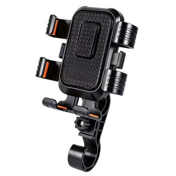 Electric vehicle mobile phone shockproof bracket handlebar style