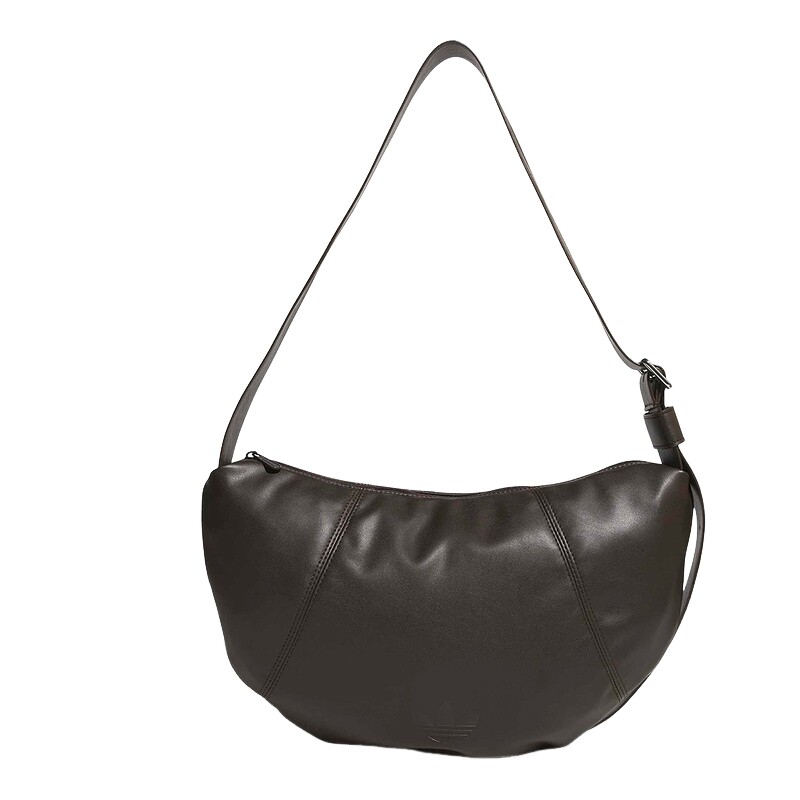 Adidas Clover Casual Imitation Leather Sports Shoulder Bag 2026 Spring Unisex Fashion Crossbody Bag KQ5551